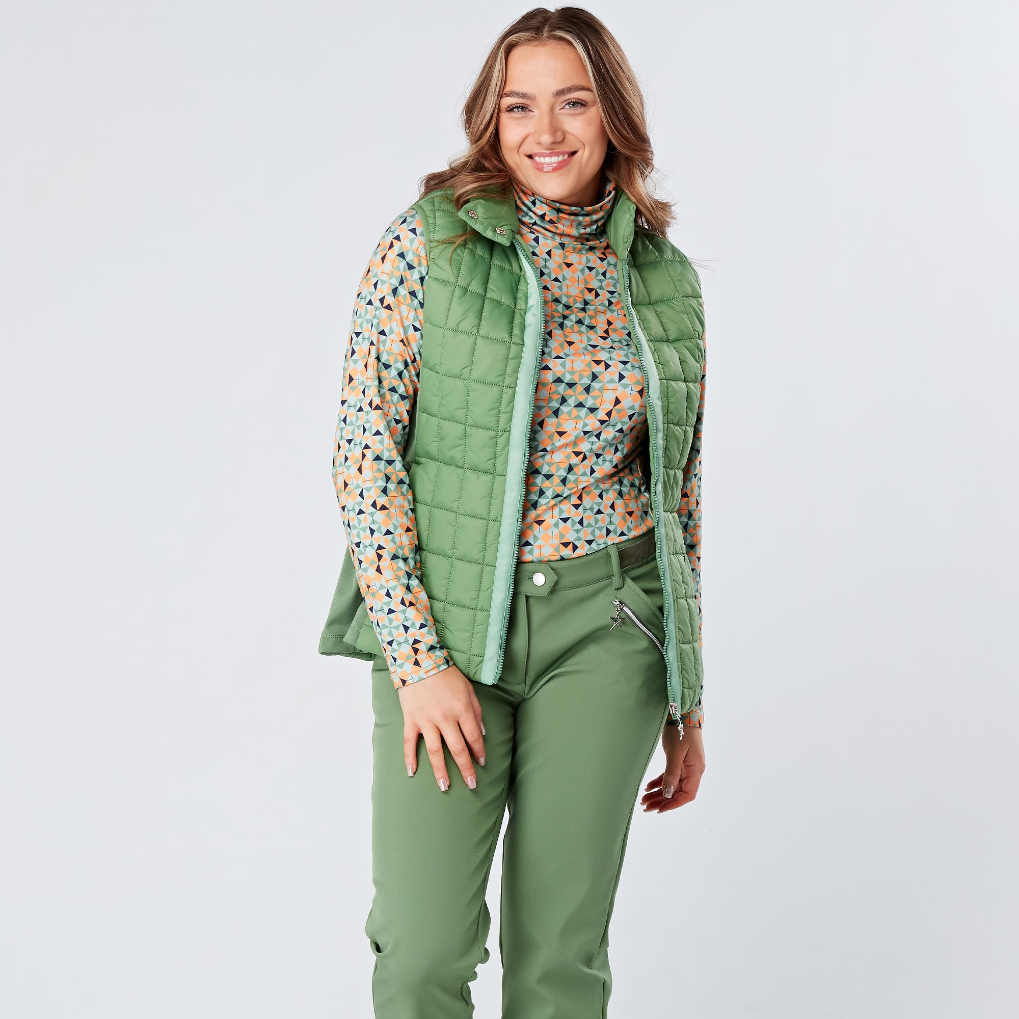Swing Out Sister Valerie Active Ladies Golf Vest Sage